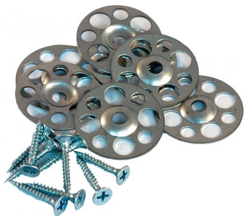 50 x 25mm Screws and Washers. Enough for 2 Boards. TTB-111-1000 (Only for use with timber)