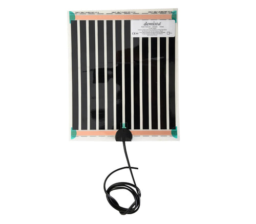 Image of 300mm x 250mm Demista Heated Bathroom Mirror 7030L025 13W 230V