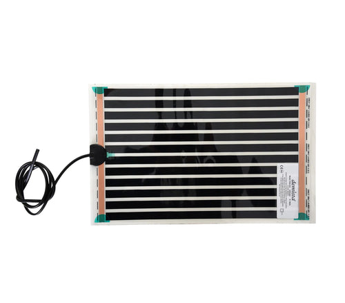 Image of 400mm x 250mm Demista Heated Bathroom Mirror 7040L025 18W 230V
