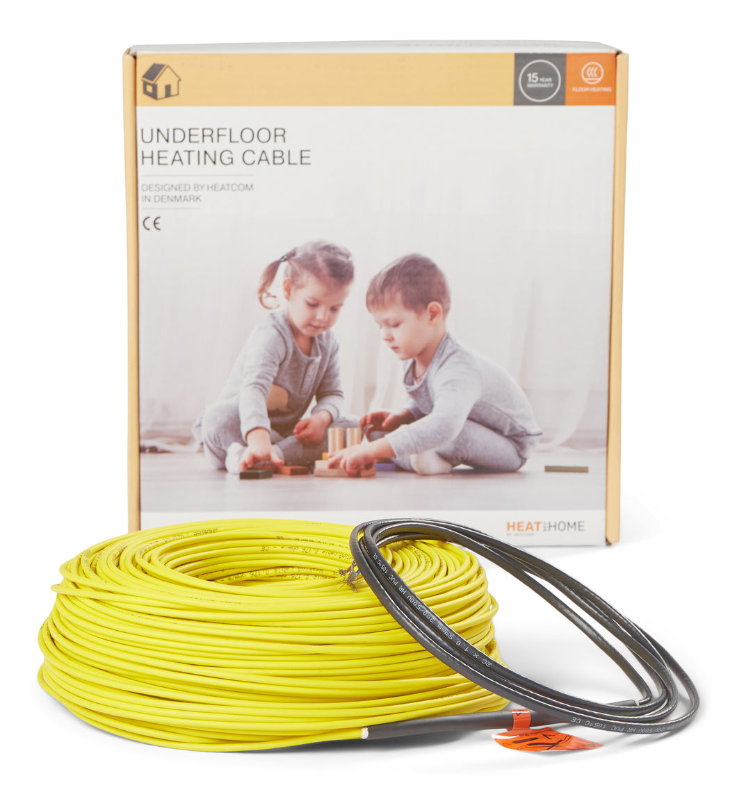 150W/m² Heat My Home Electric Underfloor Heating Cable