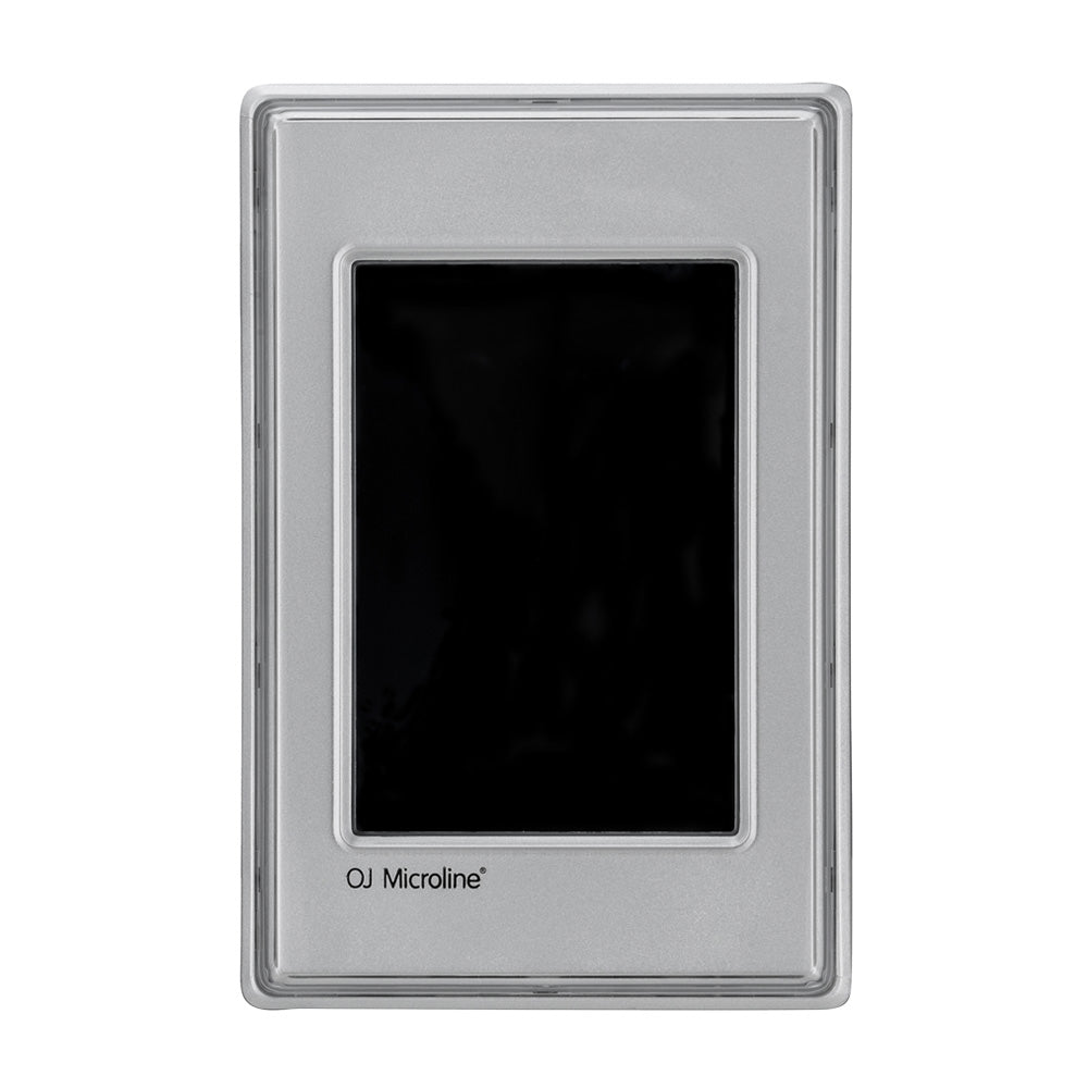 OJ Electronics OCD5 Touch Digital Thermostat - Programmable Floor/Room Thermostat With Floor Sensor, 230V, White