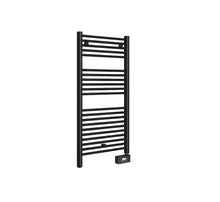 Load image into Gallery viewer, Farho Nova Digital 700W Oil Filled Electric Towel Rail Black TNDN700
