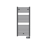 Farho Nova Digital 700W Oil Filled Electric Towel Rail Black TNDN700