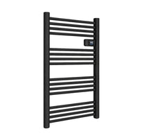 Load image into Gallery viewer, Farho Sella Digital 500W Electric Towel Rail Black TSEN

