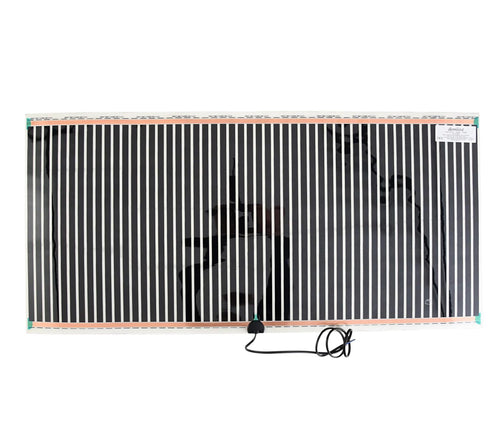 Image of 600mm x 650mm Demista Heated Bathroom Mirror 7060L065 74W 230V